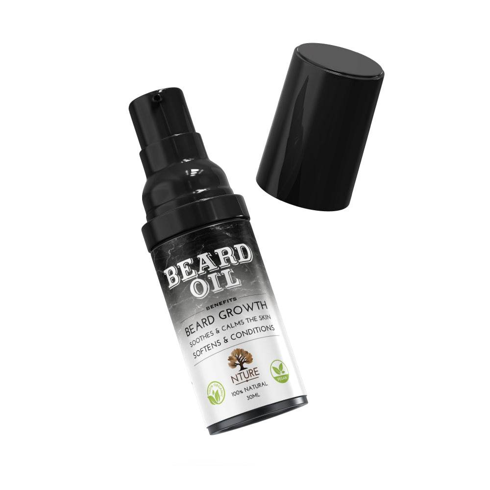Men's Beard Oil – front label