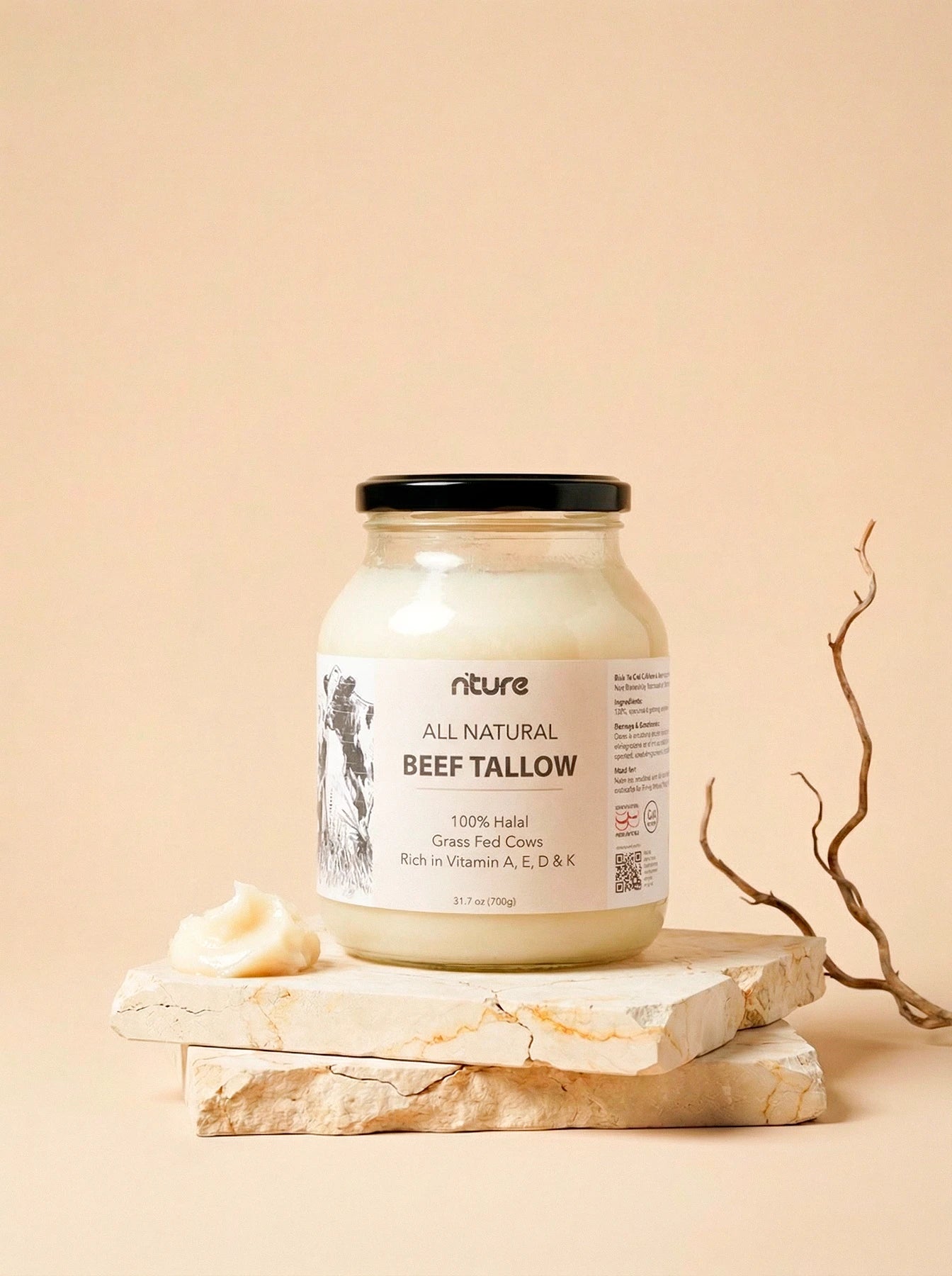 Beef Tallow | Grass Fed Halal