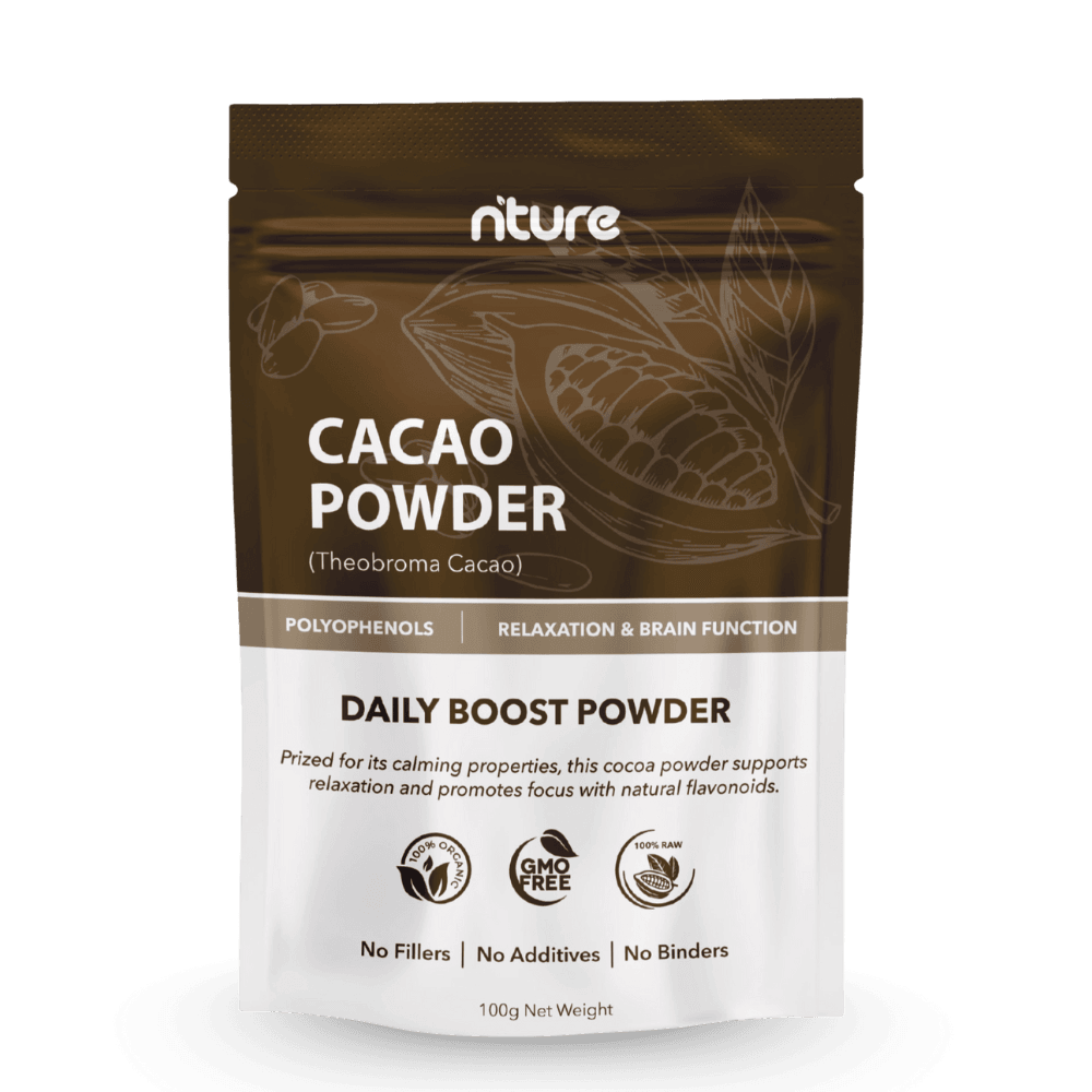 Included in bundle: Cacao Powder