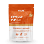 Cayenne Pepper Capsules – front label