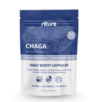 Chaga Mushroom Capsules – front label