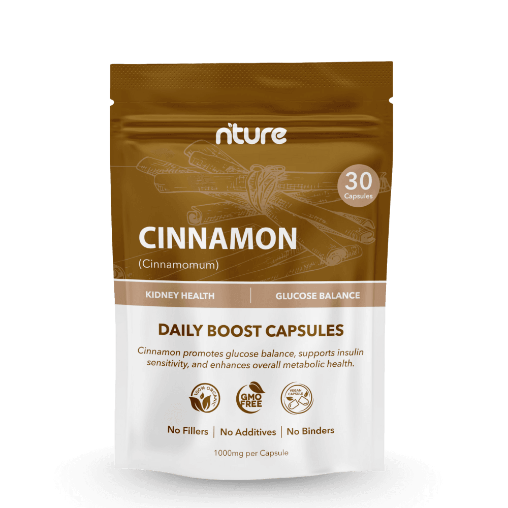 Ceylon Cinnamon Capsules – front label