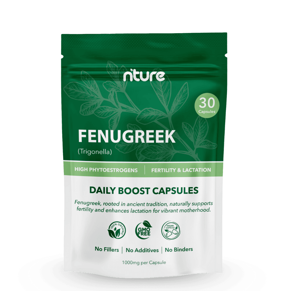 Included in bundle: Fenugreek Capsules