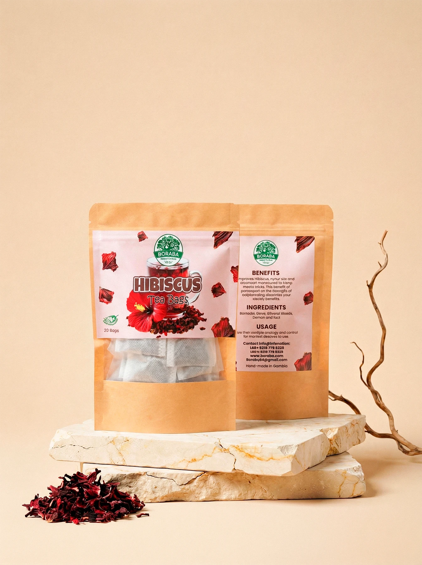 Hibiscus Tea Bags (20pcs)