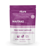 Maitake Mushroom Capsules – front label