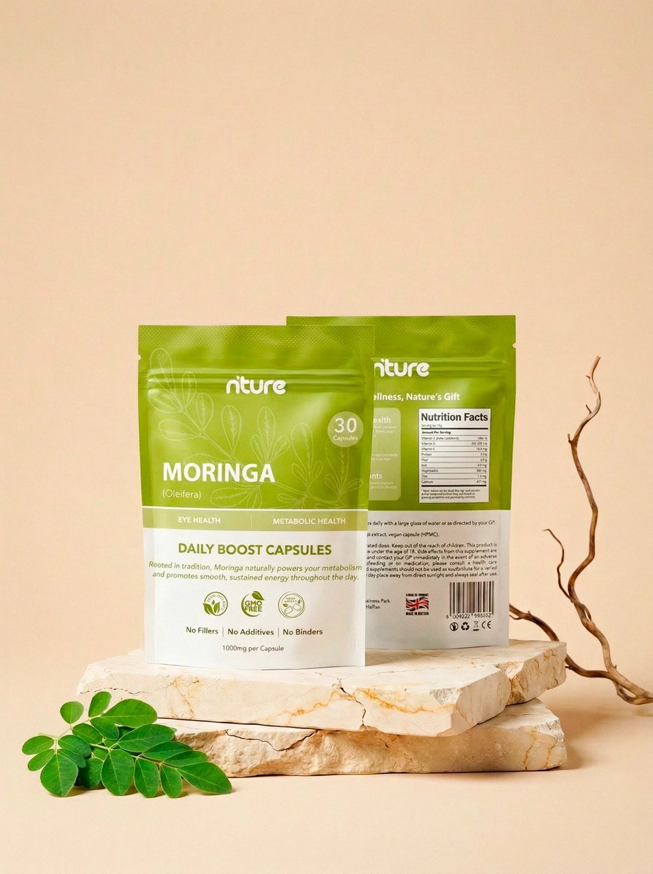 Moringa Powder Capsules