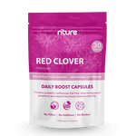 Red Clover Capsules – front label