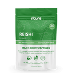 Reishi Mushroom Capsules – front label