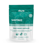 Shiitake Mushroom Capsules – front label