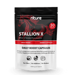 Stallion X Vitality Blend Capsules – front label